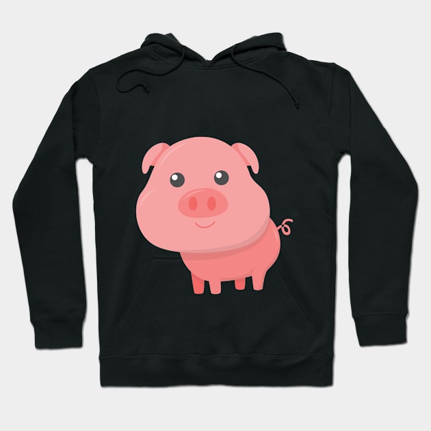 baby pig :) Hoodie by peyek saputra